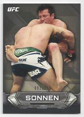 Chael Sonnen [Gold] #4 Ufc Cards 2014 Topps UFC Knockout Prices
