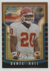 Dante Hall [Refractor] Football Cards 2000 Bowman Chrome Prices