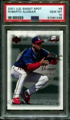 Roberto Alomar #9 Baseball Cards 2001 Upper Deck Sweet Spot Prices