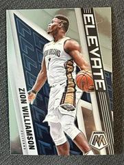 Zion Williamson #20 Basketball Cards 2021 Panini Mosaic Elevate Prices