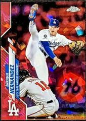 Enrique Hernandez [Red Refractor] #135 Baseball Cards 2020 Topps Chrome Sapphire Prices