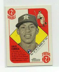 Carlos Correa [Mini Black Back] #67 Baseball Cards 2015 Topps Heritage '51 Collection Prices