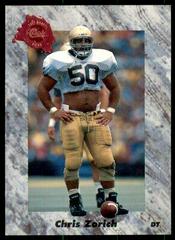 Chris Zorich Football Cards 1991 Classic Prices
