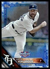 Justin Verlander [Purple Foil] #OD-25 Baseball Cards 2016 Topps Opening Day Prices