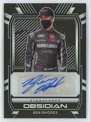 Ben Rhodes #OS-BR Racing Cards 2021 Panini Chronicles NASCAR Obsidian Signatures Prices