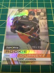 Kent Johnson #RJ-2 Hockey Cards 2022 Upper Deck Synergy Rookie Journey Home Prices
