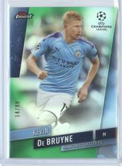 Kevin De Bruyne [Green Refractor] Soccer Cards 2019 Finest UEFA Champions League Prices
