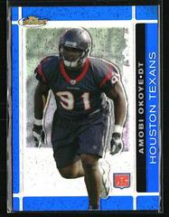 Amobi Okoye [Blue Refractor] #148 Football Cards 2007 Topps Finest Prices