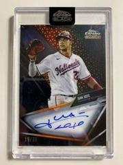 Juan Soto [Orange Refractor] #CBA-JS Baseball Cards 2021 Topps Chrome Black Autographs Prices
