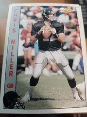 Chris Miller Football Cards 1992 Pacific Prices
