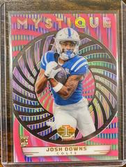Josh Downs [Pink] #21 Football Cards 2023 Panini Illusions Mystique Prices
