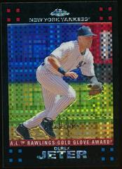 Derek Jeter [Xfractor] #260 Baseball Cards 2007 Topps Chrome Prices