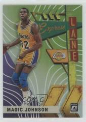 Magic Johnson [Lime Green] Basketball Cards 2019 Panini Donruss Optic Express Lane Prices