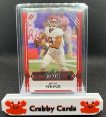 Bryce Young [Red] Football Cards 2022 Leaf Draft Prices