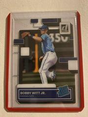 Bobby Witt Jr. #74 Baseball Cards 2022 Panini Chronicles Clearly Donruss Prices