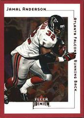Jamal Anderson [Star Ruby] #58SR Football Cards 2001 Fleer Premium Prices