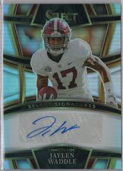 Jaylen Waddle [Silver] #S-JW Football Cards 2023 Panini Select Draft Picks Signatures Prices