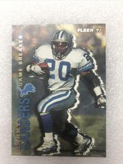 Barry Sanders [Game Breakers] Football Cards 1997 Fleer Game Breakers Prices