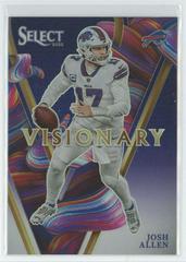 Josh Allen #VIS-2 Football Cards 2022 Panini Select Visionary Prices