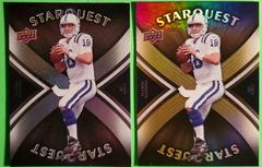 Peyton Manning [Rainbow Gold] Football Cards 2008 Upper Deck Starquest Prices