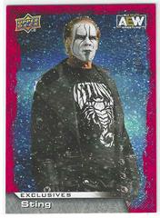 Sting Wrestling Cards 2022 Upper Deck AEW Prices