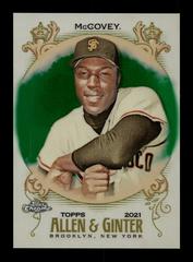 Willie McCovey [Green Refractor] #2 Baseball Cards 2021 Topps Allen & Ginter Chrome Prices