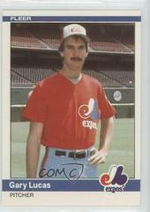 Gary Lucas #U-73 Baseball Cards 1984 Fleer Update Prices