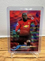 Romelu Lukaku [Red Refractor] #22 Soccer Cards 2018 Topps Chrome Premier League Prices