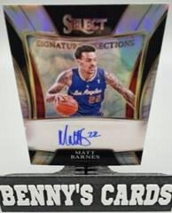 Matt Barnes #SS-MBN Basketball Cards 2021 Panini Select Signature Selections Prices