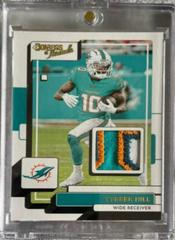 Tyreek Hill [Prime] Football Cards 2022 Panini Donruss Threads Prices
