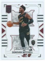 Donovan Mitchell #17 Basketball Cards 2022 Panini Donruss Elite Clarity Prices