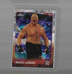 Brock Lesnar [Refractor] #12 Wrestling Cards 2015 Topps Chrome WWE Prices