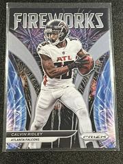 Calvin Ridley #F-7 Football Cards 2021 Panini Prizm Fireworks Prices