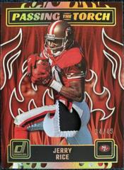 Jerry Rice, Deebo Samuel [Prime] #PTT-7 Football Cards 2023 Panini Donruss Passing the Torch Jerseys Prices
