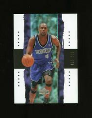 Chris Webber Basketball Cards 2003 UD Exquisite Collection Prices