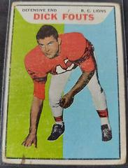 Dick Fouts #9 Football Cards 1965 Topps CFL Prices
