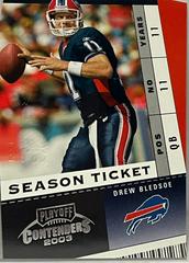 Drew Bledsoe [Hawaii 2004] Football Cards 2003 Playoff Contenders Prices