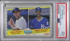 Major League Prospects [Toery Lovullo, Robert Palacios] #648 Baseball Cards 1989 Fleer Prices