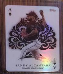 Sandy Alcantara [Black] Baseball Cards 2023 Topps All Aces Prices