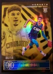 LaMelo Ball [Gold] Basketball Cards 2020 Panini Illusions Prices