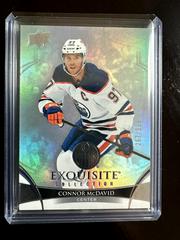 Connor McDavid #V-CM Hockey Cards 2023 Upper Deck Black Diamond Exquisite Collection Prices