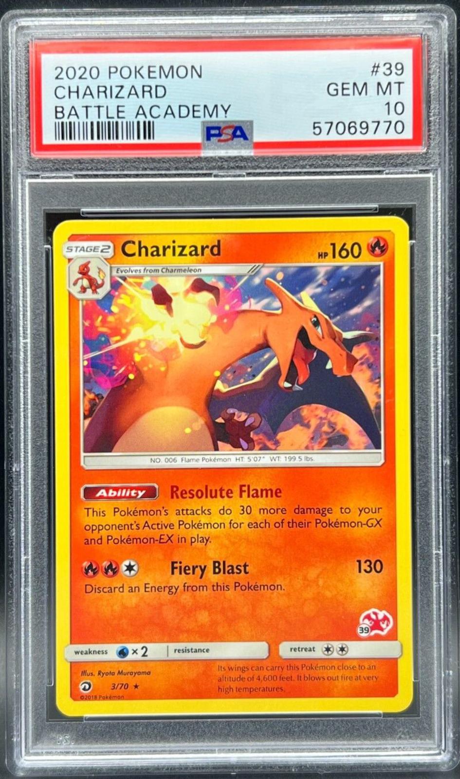 Charizard #39 Pokemon 2020 Battle Academy