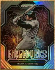Mark McGwire [Silver] #F12 Baseball Cards 2023 Panini Prizm Fireworks Prices