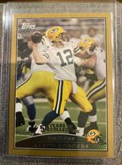 Aaron Rodgers [Gold] Football Cards 2009 Topps Prices