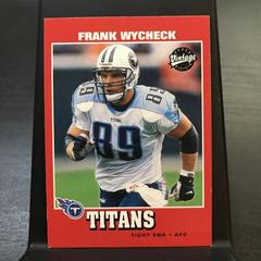 Frank Wycheck #173 Football Cards 2001 Upper Deck Vintage Prices