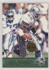 Chris Warren [Premiere Date] Football Cards 2000 Pacific Prices