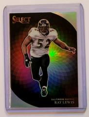 Ray Lewis Football Cards 2021 Panini Select Color Wheel Prices