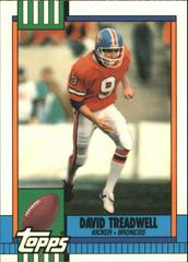 David Treadwell Football Cards 1990 Topps Tiffany Prices