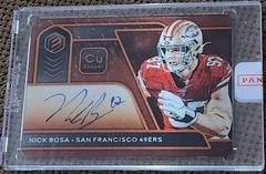 Nick Bosa [Copper] #SS-NB Football Cards 2020 Panini Elements Steel Signatures Prices