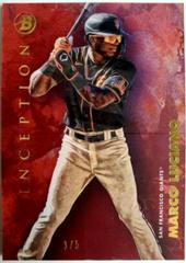 Marco Luciano [Red Foil] #75 Baseball Cards 2021 Bowman Inception Prices